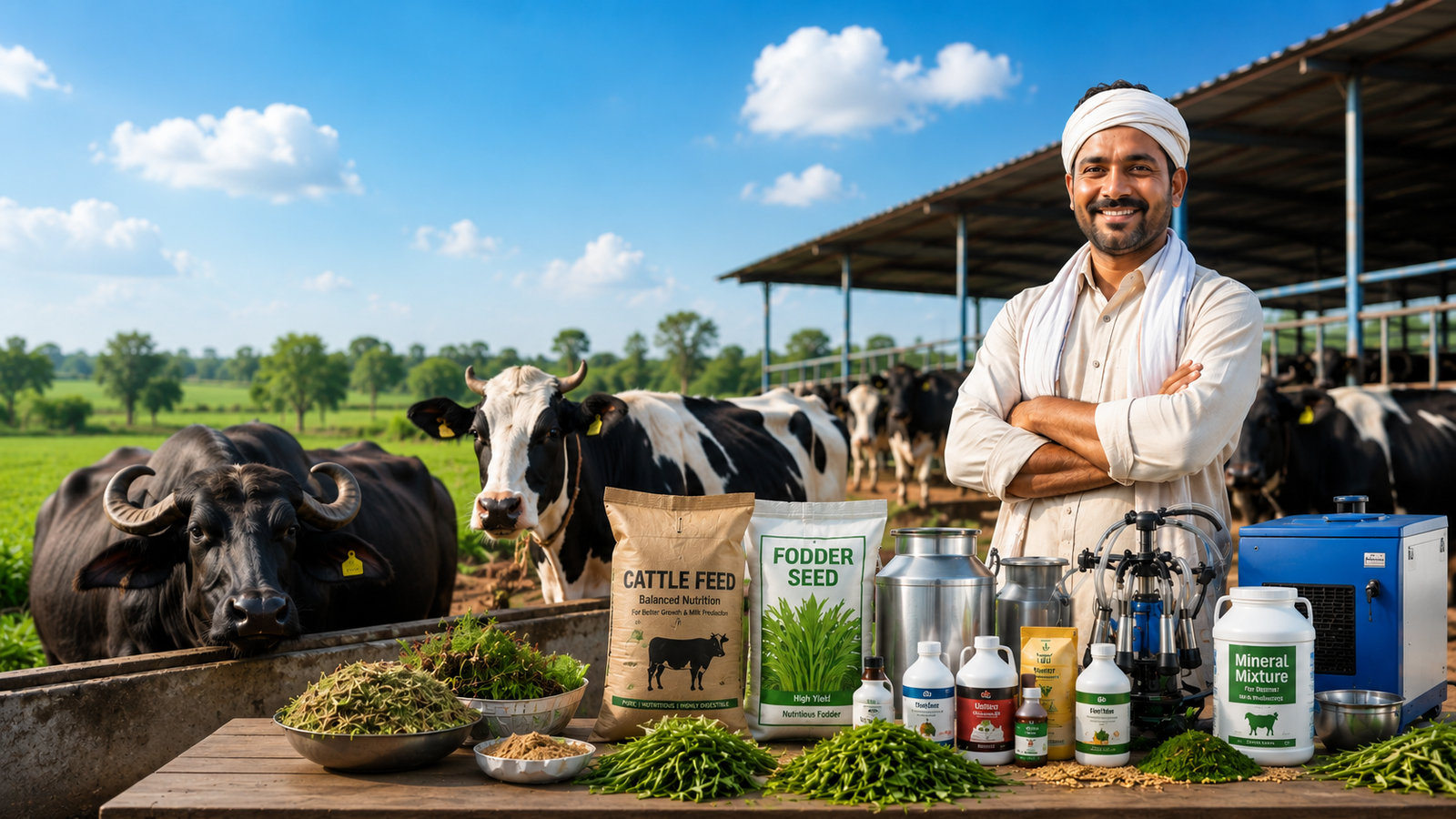 Everything A Dairy Farmer Needs, Under One Roof.